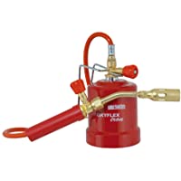 Kit soldador móvil profesional soplete gas butano Oxyflex Iron con porta cartucho de metal- monogas para pequeños…